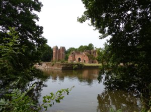 Views from the moat-side walk