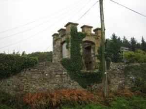 Tower on the boundary wall