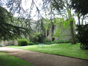 The arches of the old refectory