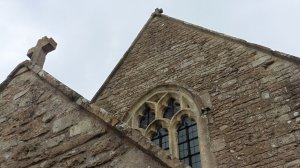 Close-up of the chapel