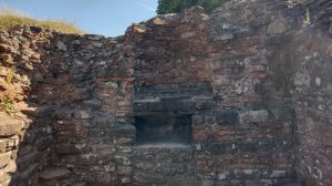 The niche that contained the statue of Nemesis