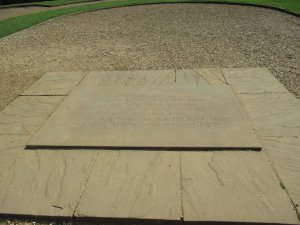 Marking the spot where King Harold died