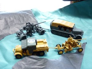 Slightly smaller field guns available from the gift shop!