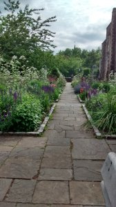 Herb garden at Castle Park