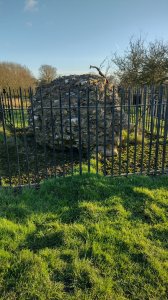 A tiny piece of castle masonry
