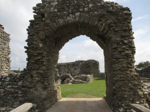 The gatehouse arch