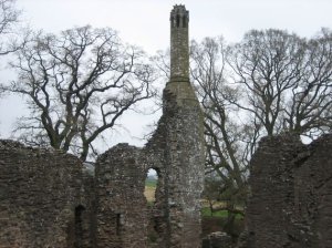 The 14th century chimney