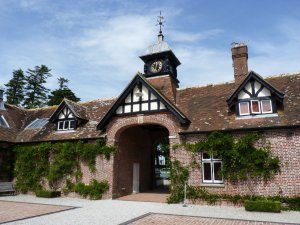 The old stable building