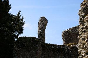Example of the ruined masonry