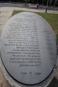 Castle information board 