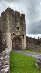 The East Gatehouse, and entrance to the site(click on images to see in full)