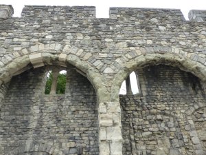Archways on the walls