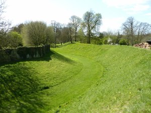 The castle ditch