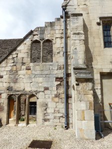 The ruined exterior
