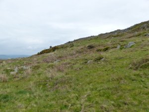 View up to the hill fort