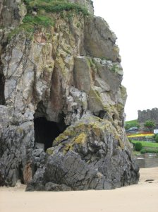 Cave on the beach