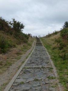 Path up from the road