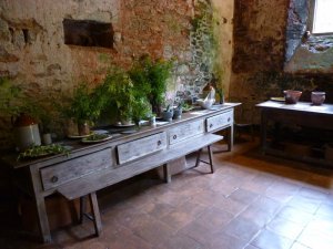 The old kitchen