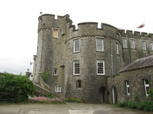 The castle at ground level