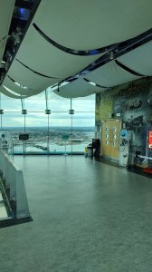 The viewing platform in the Spinnaker tower