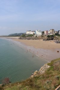 Tenby beach is great for children!