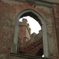 Powderham Belvedere window