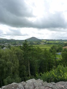 View from the top of the castle