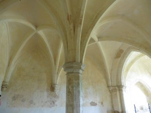 Beautiful vaulted ceiling