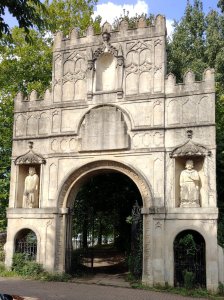 The gateway to the castle