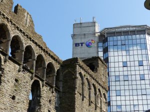 Parapet and BT Tower
