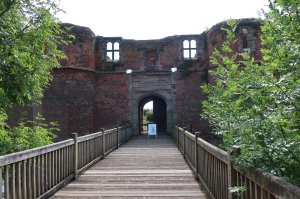 The bridge to the gatehouse