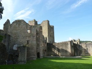 The great tower and courtyard