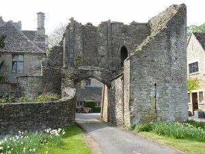 View of the gatehouse