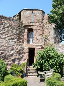 The north West tower. Perfect for rescuing damsels in distress.