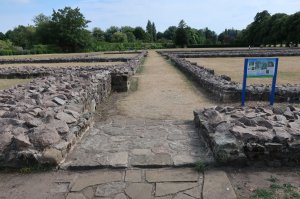 View of the cloisters