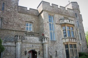 Front entrance to the castle
