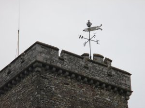 Close-up of tower 