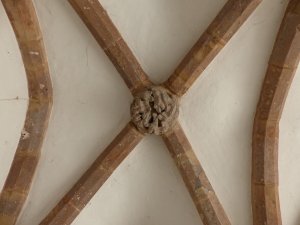 Ceiling of the gatehouse