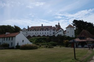 The modern abbey at Caldey