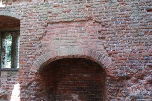 Fireplace in the west tower