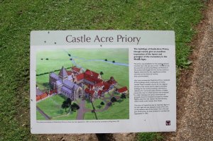 English Heritage information board