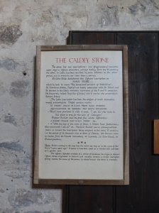 Information on the ancient stone