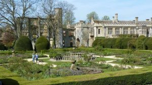View of the lovely gardens