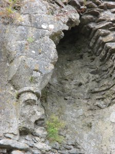 Fine stonework at the castle