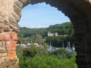 The castle from the look-out