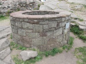 The castle well