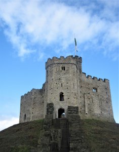 The Norman keep at Cardiff Castle