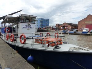 Perhaps a boat trip on Gloucester Docks?