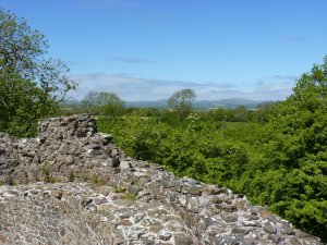 View from the keep over the countryside