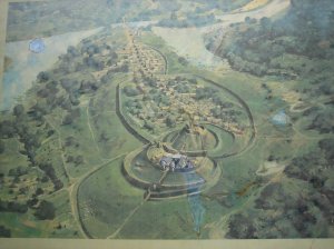 How the castle once looked...
